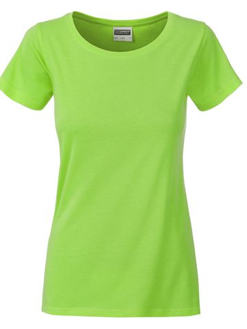 Ladies 'Basic-T - LIM- LIME GREEN
