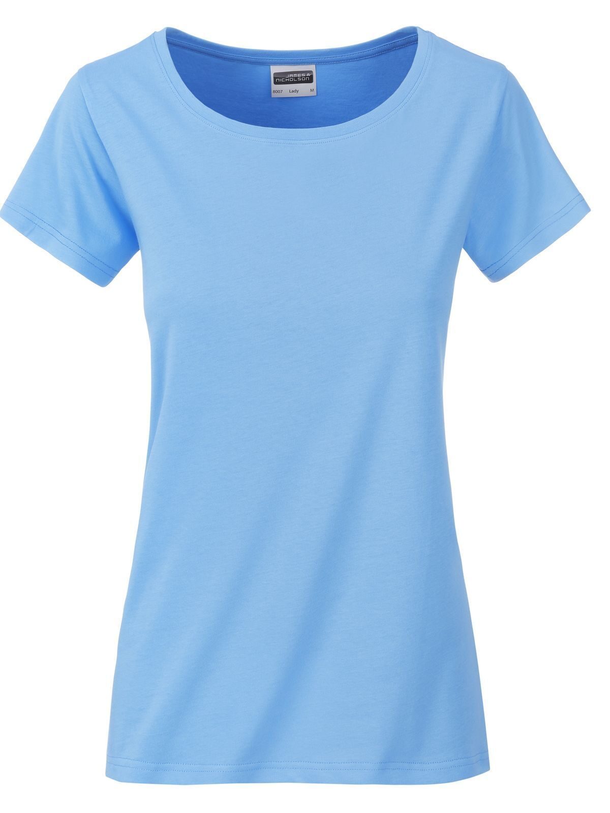 Ladies' Basic-T - SBLU - Sky Blue
