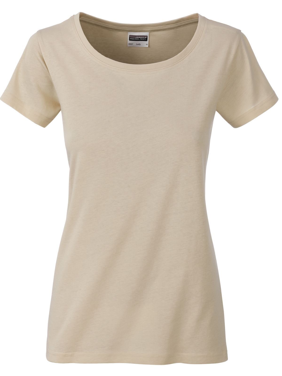 Ladies' Basic-T - ST - Stone