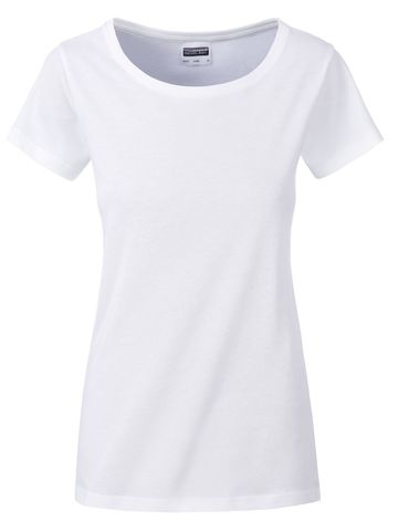 Ladies 'Basic-T - WH - White