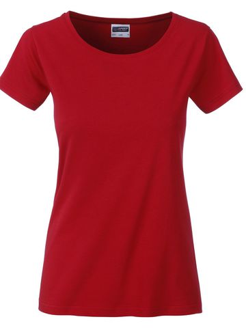 Ladies 'Basic-T - RD - Red