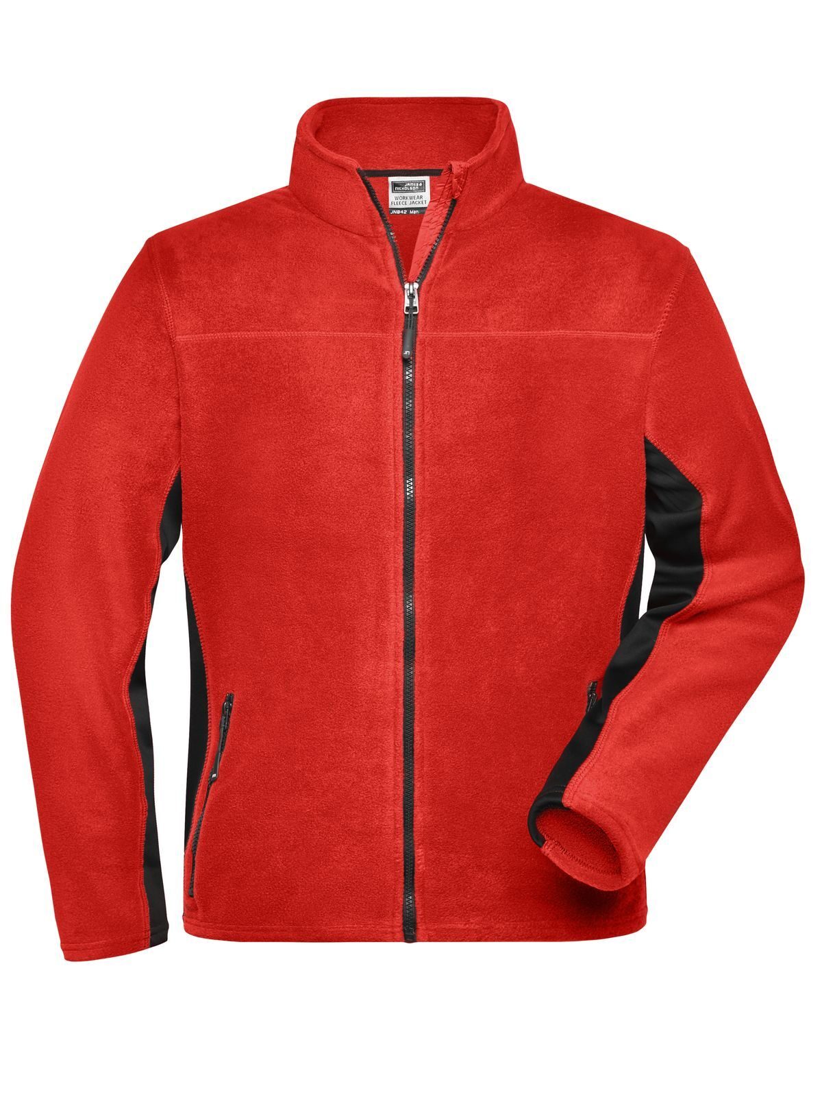 Giacca in pile da lavoro uomo STRONG - RDBL - Red-Black