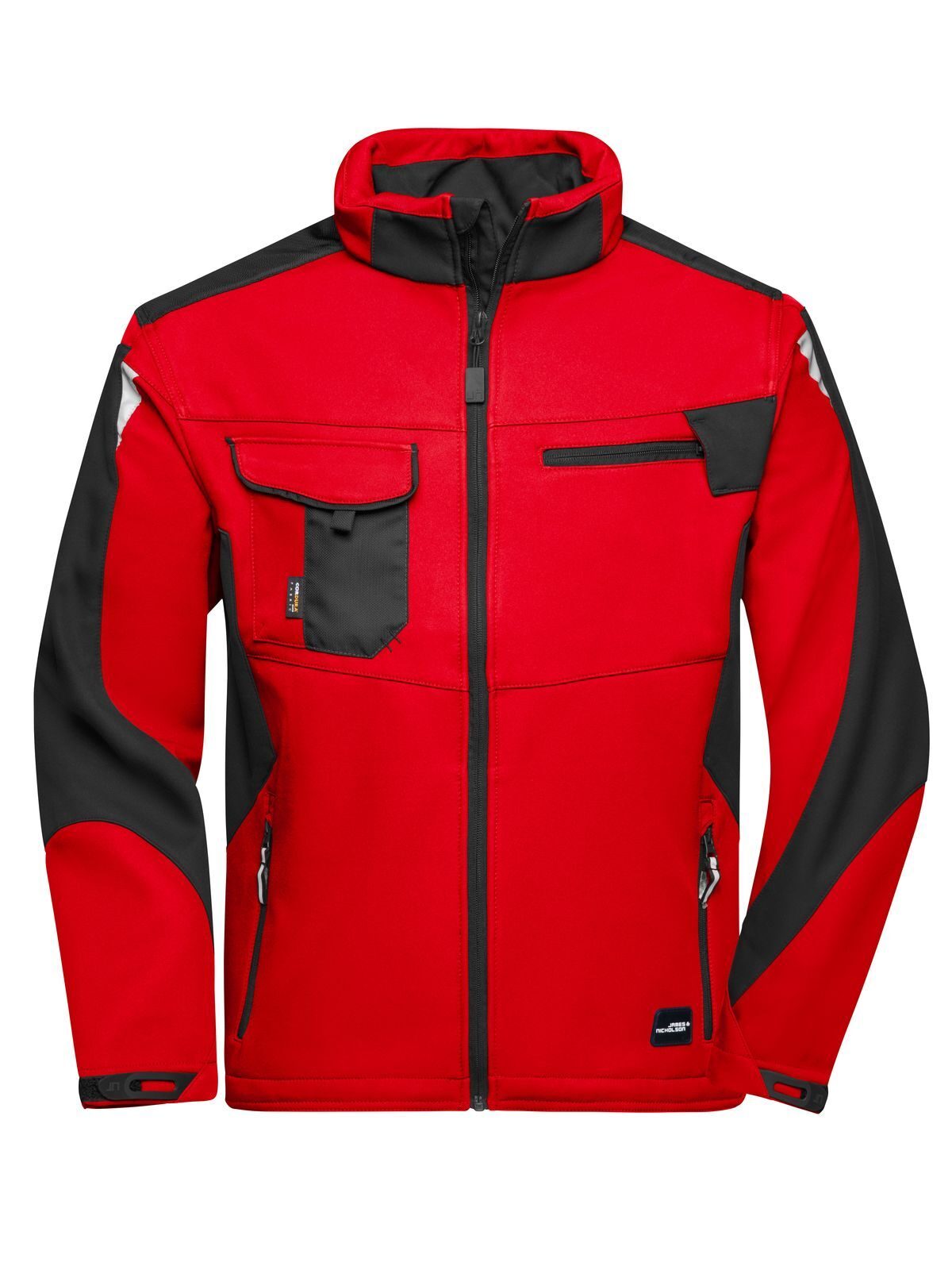 Workwear Softshell Jacket -STRONG- - RDBL - RED-BLACK