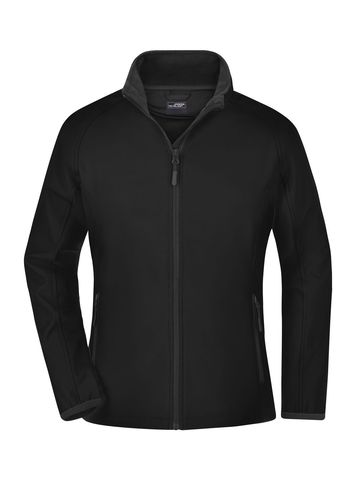 Ladies' Promo Softshell Jacket - BLBL - Black - Black