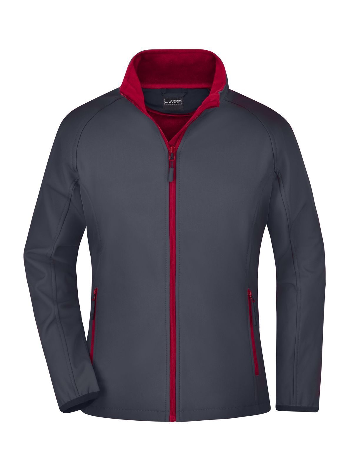Ladies´ Promo Softshell Jacket - IGRED - Grey-Red