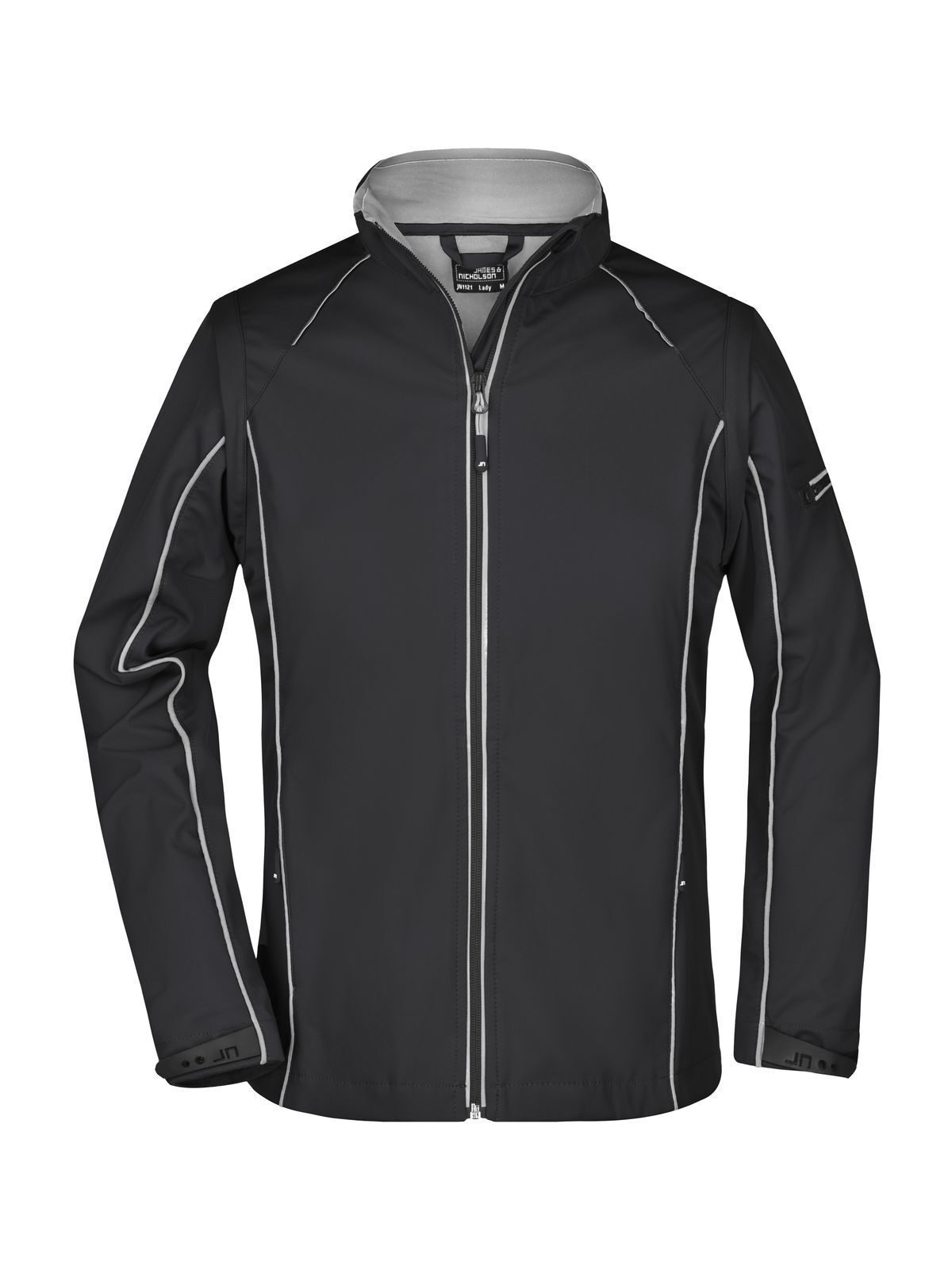 Ladies´ Zip-Off Softshell Jacket - BLSI - Silver