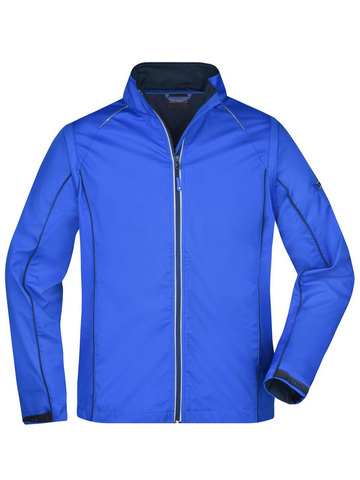 Men's Zip-Off Softshell Jacket - NABNY - NAUTIC-BLUE-NAVY