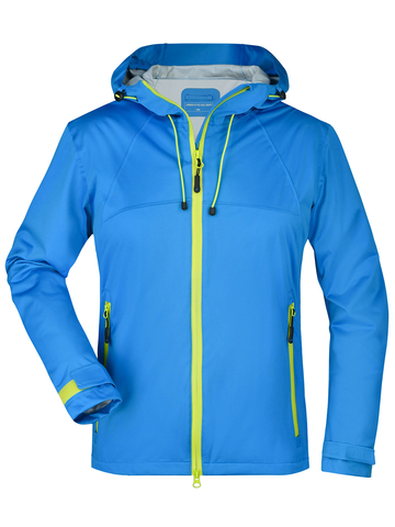Ladies' Outdoor Jacket - AQACYE - AQUA-ACID-YELLOW