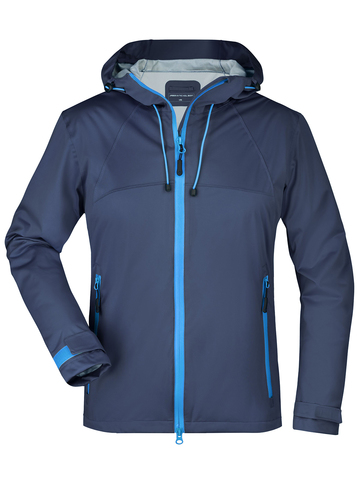 Ladies' Outdoor Jacket - NYCO - NAVY-COBALT