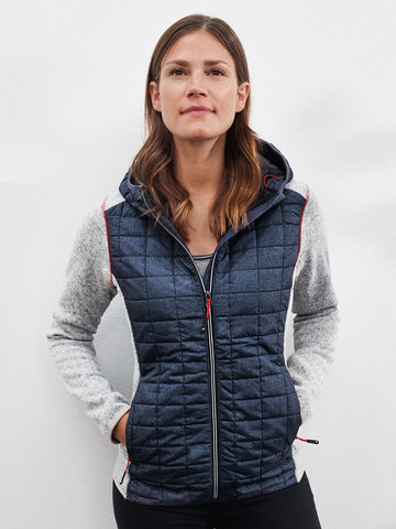 Ladies' Knitted Hybrid Jacket