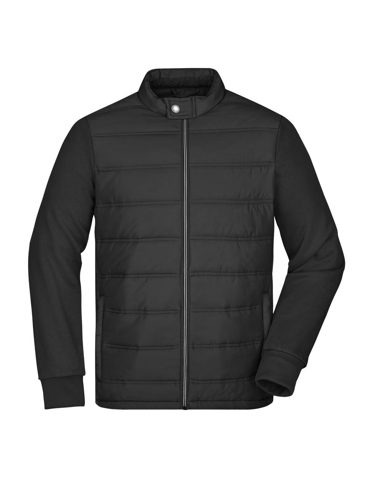 Men´s Hybrid Sweat Jacket - BL - Black