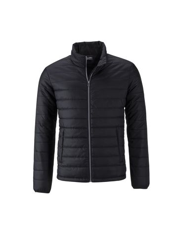 Men's Padded Jacket - BL - Black