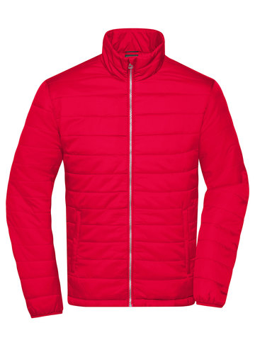 Men's Padded Jacket - RD - Red