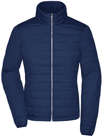 Ladies' Padded Jacket - NY - Navy
