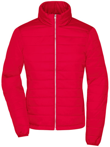 Ladies' Padded Jacket - RD - Red