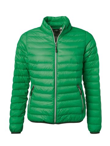 Ladies' Down Jacket - FEGRS - fern-green-silver