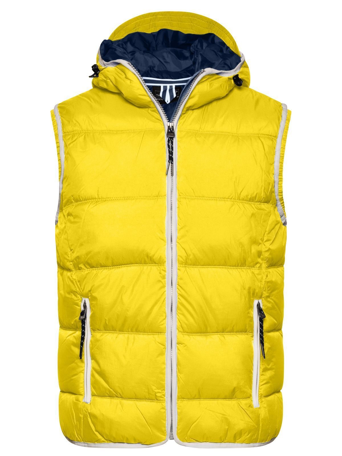 Men´s Maritime Vest - SUYEWH - yellow-white