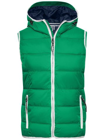 Ladies' Maritime Vest - IRGRW - irish-green-white
