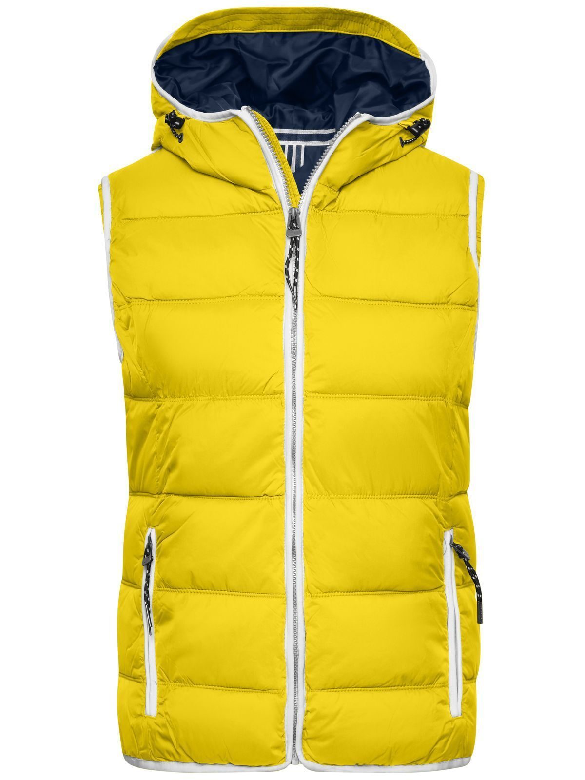 Ladies´ Maritime Vest - SUYEWH - yellow-white