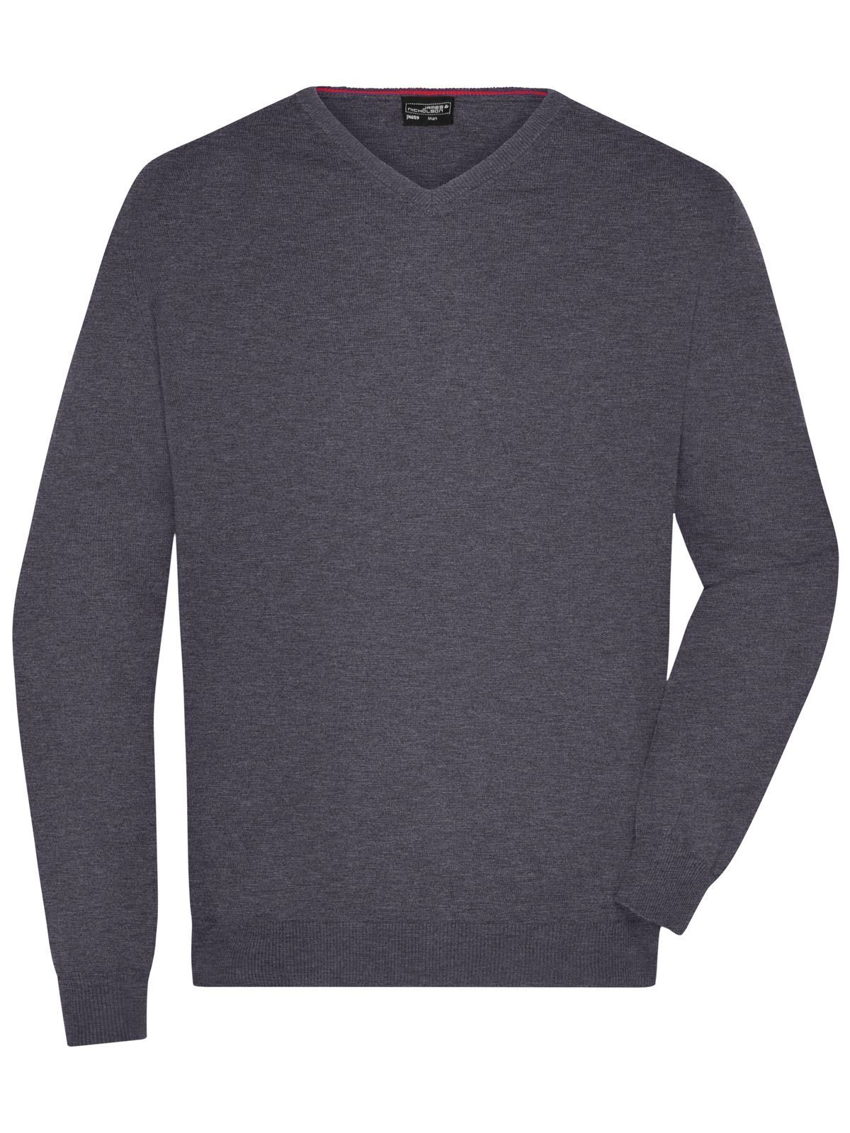 Men´s V-Neck Pullover - AN - ANTHRACITE