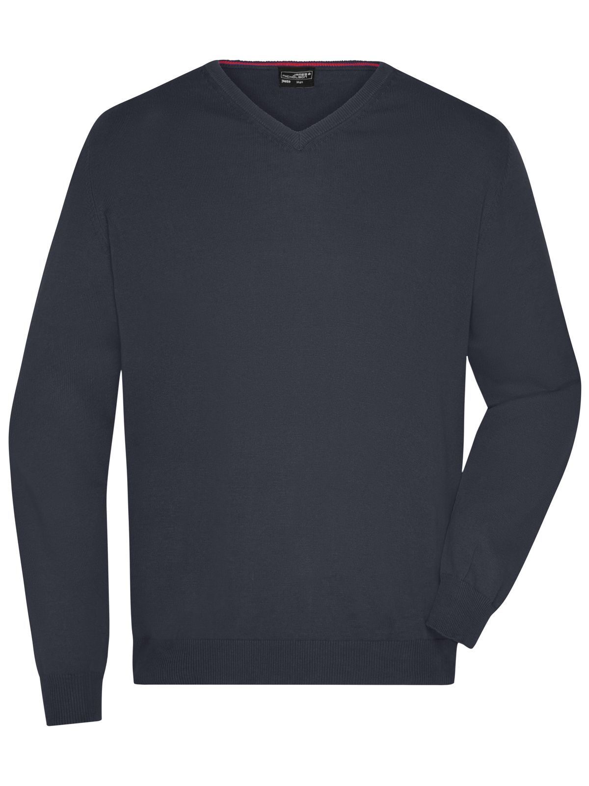 Men´s V-Neck Pullover - CBMB - Carbon Melange
