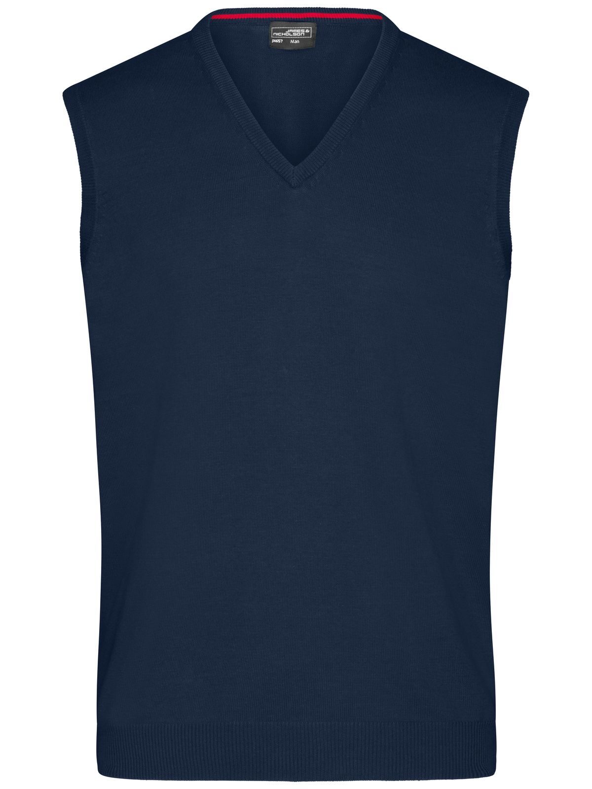 Men´s V-Neck Pullunder - NAVY_MELANGE