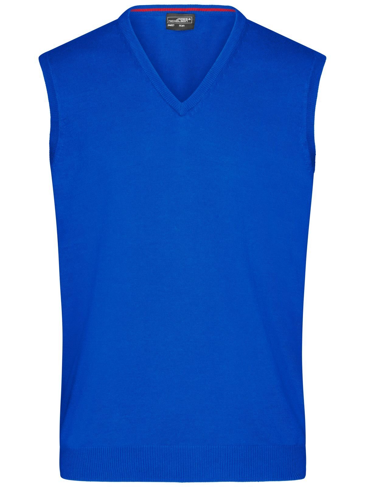 Men´s V-Neck Pullunder - RYOW - Royal - off-white