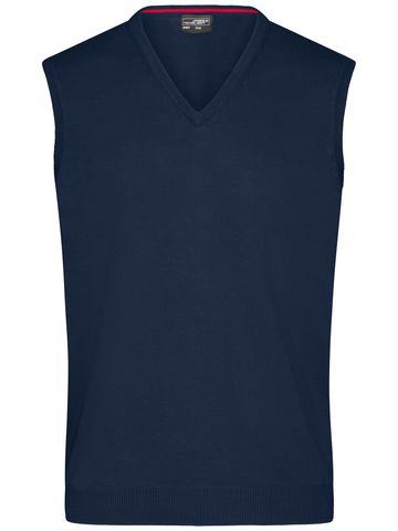 Men's V-Neck Pullunder - NY - Navy