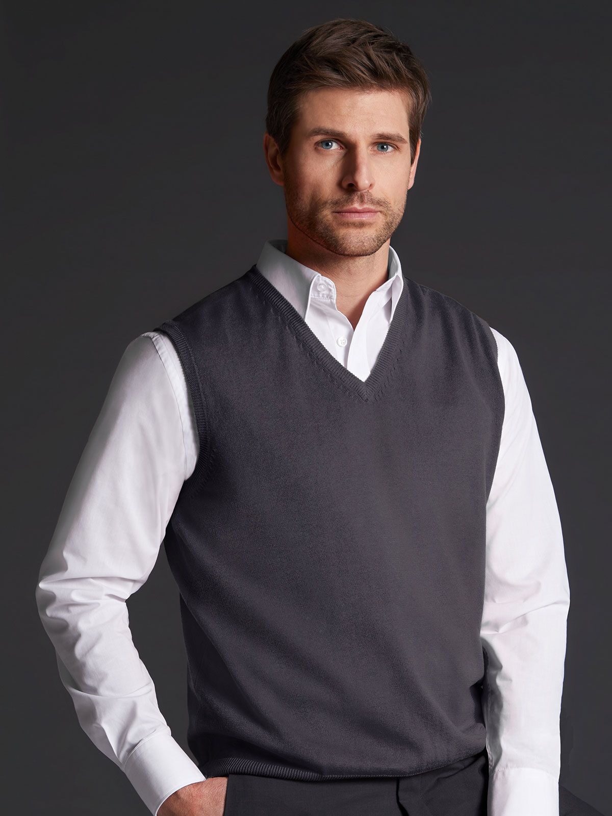 Men´s V-Neck Pullunder
