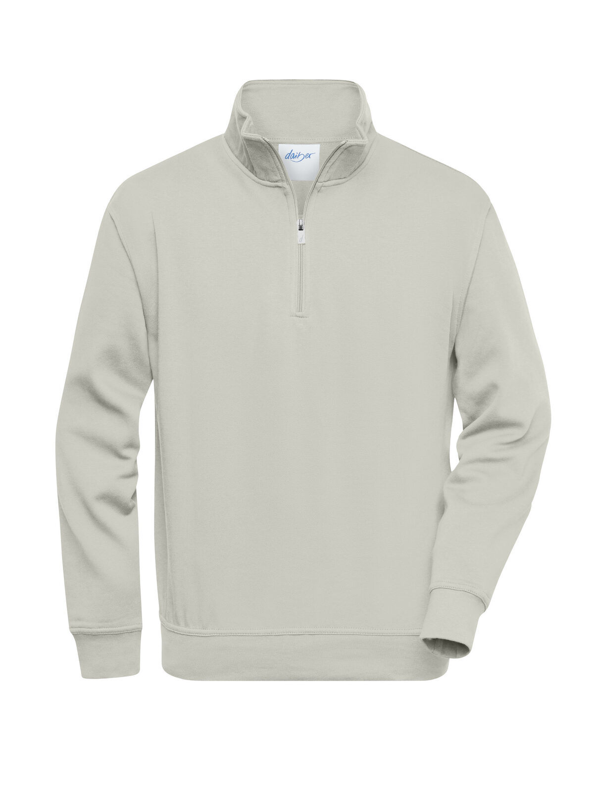 Workwear Half Zip Sweat - CEMENT