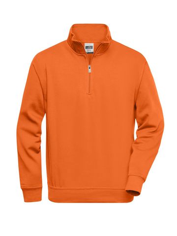 Workwear Half Zip Sweat - OR- ORANGE