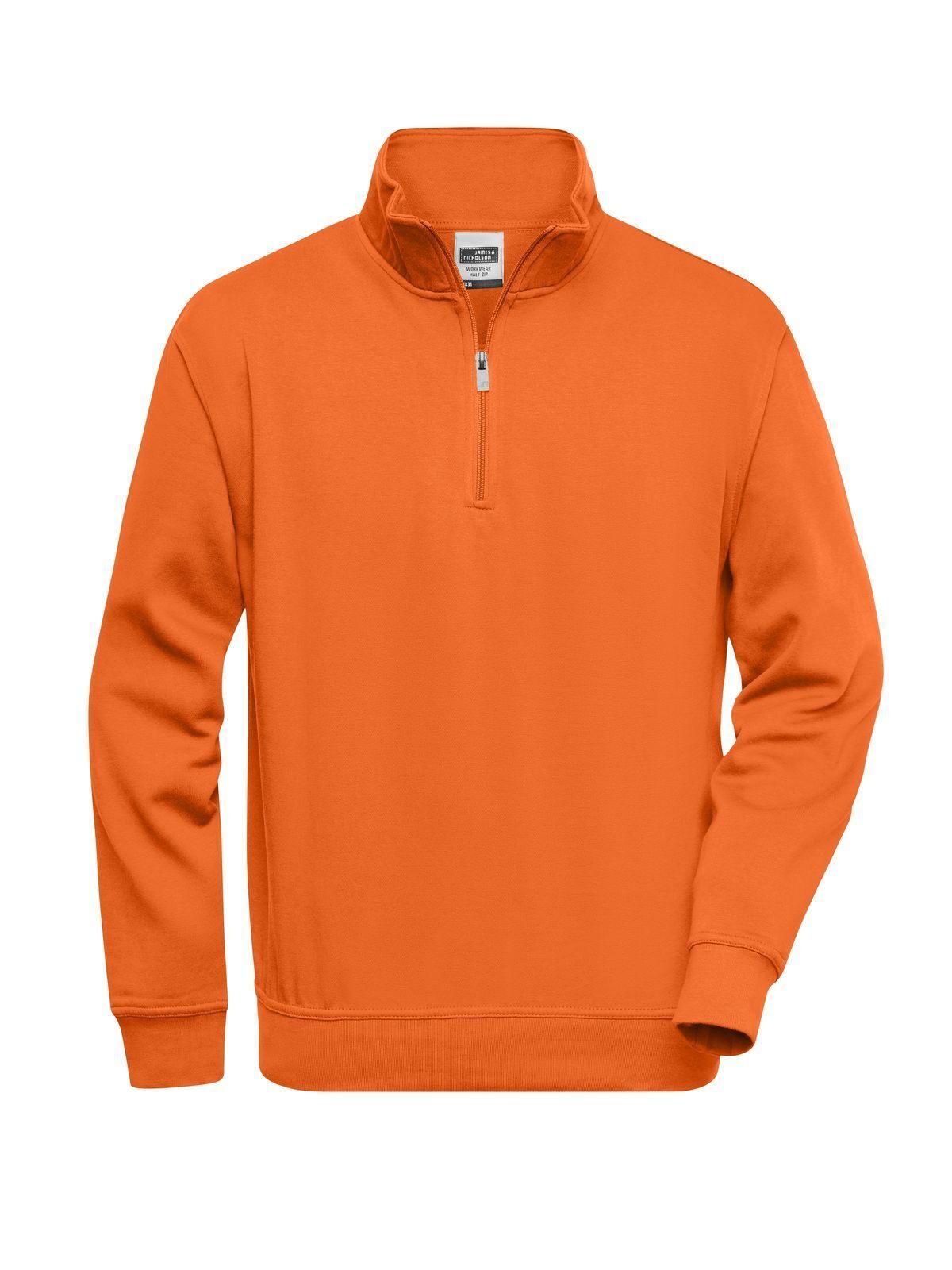 Workwear Half Zip Sweat - OR- ORANGE