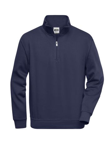 Workwear Half Zip Sweat - NY - Navy