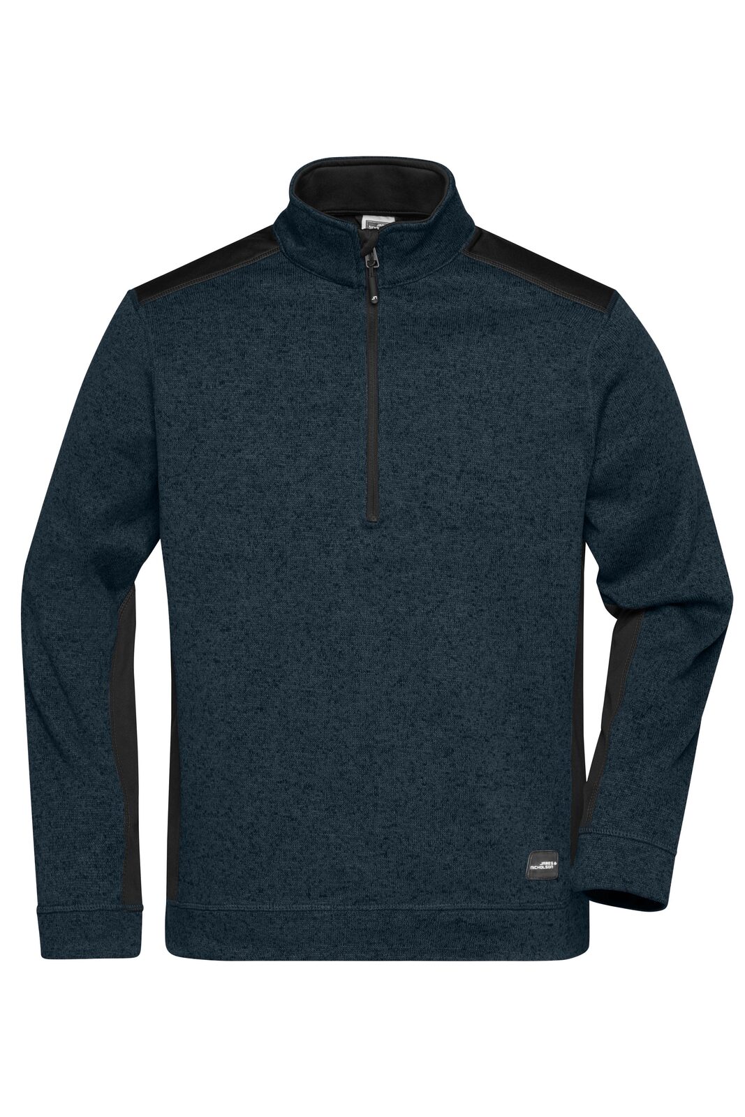 Men´s Knitted Workwear Fleece Half-Zip - STRONG - - NYNY - Navy - Navy