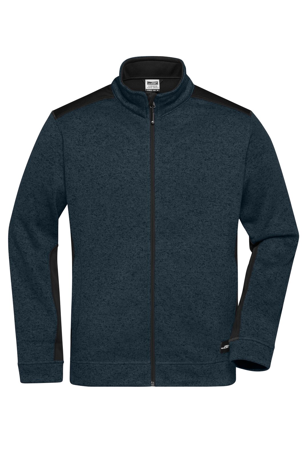Men´s Knitted Workwear Fleece Jacket -STRONG- - NYNY - Navy - Navy