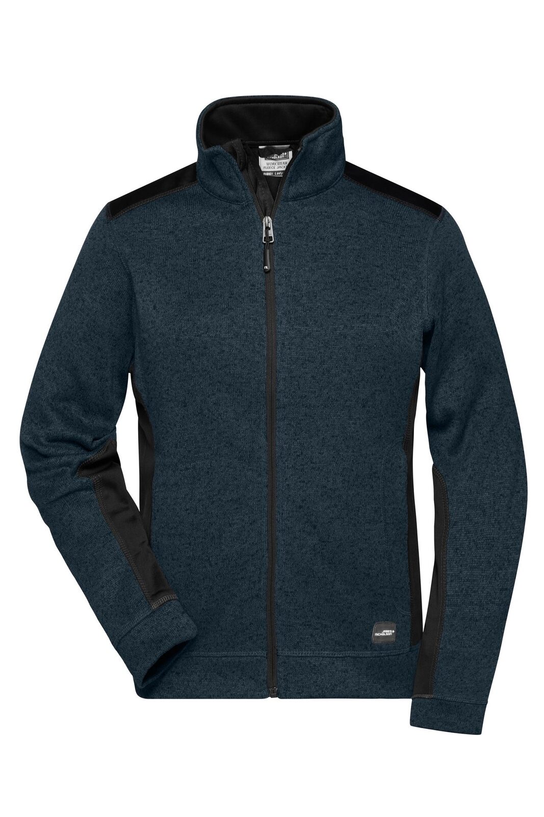 Ladies´ Knitted Workwear Fleece Jacket -STRONG- - NYNY - Navy - Navy