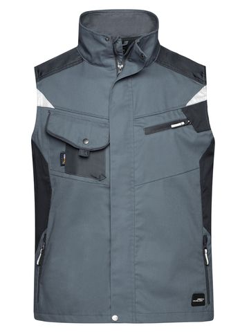 Workwear Vest - CBBL - CARBON-BLACK