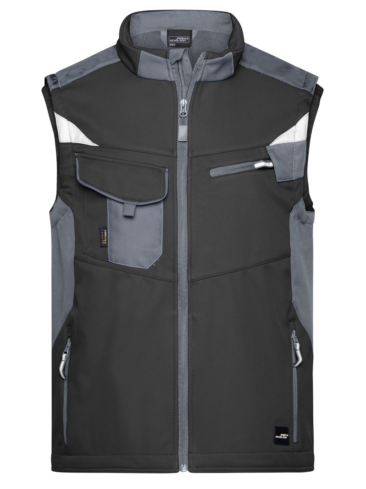 Workwear Softshell Vest -STRONG- - BLCB - BLACK-CARBON