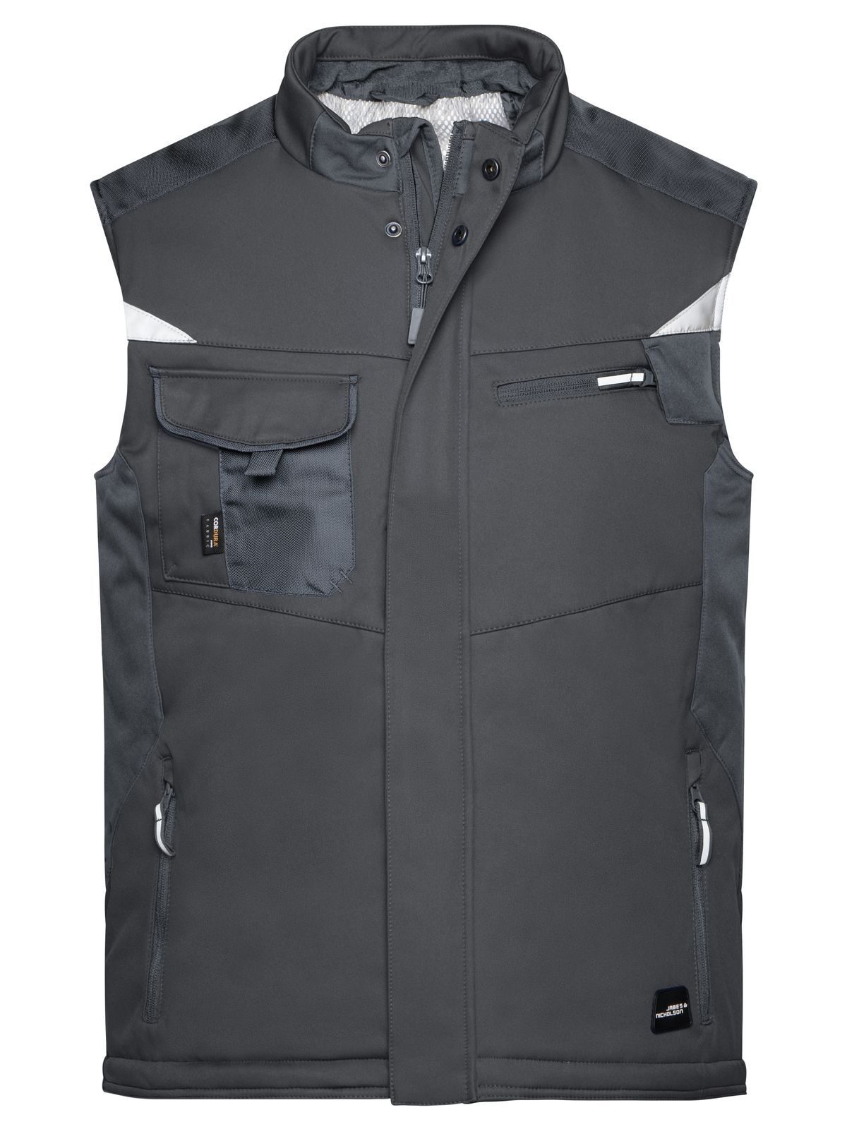 Craftsmen Softshell Vest -STRONG- - BLBL - Black - Black
