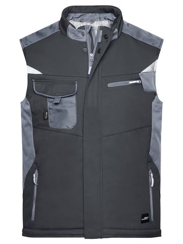 Craftsmen Softshell Vest - BLCB - BLACK-CARBON