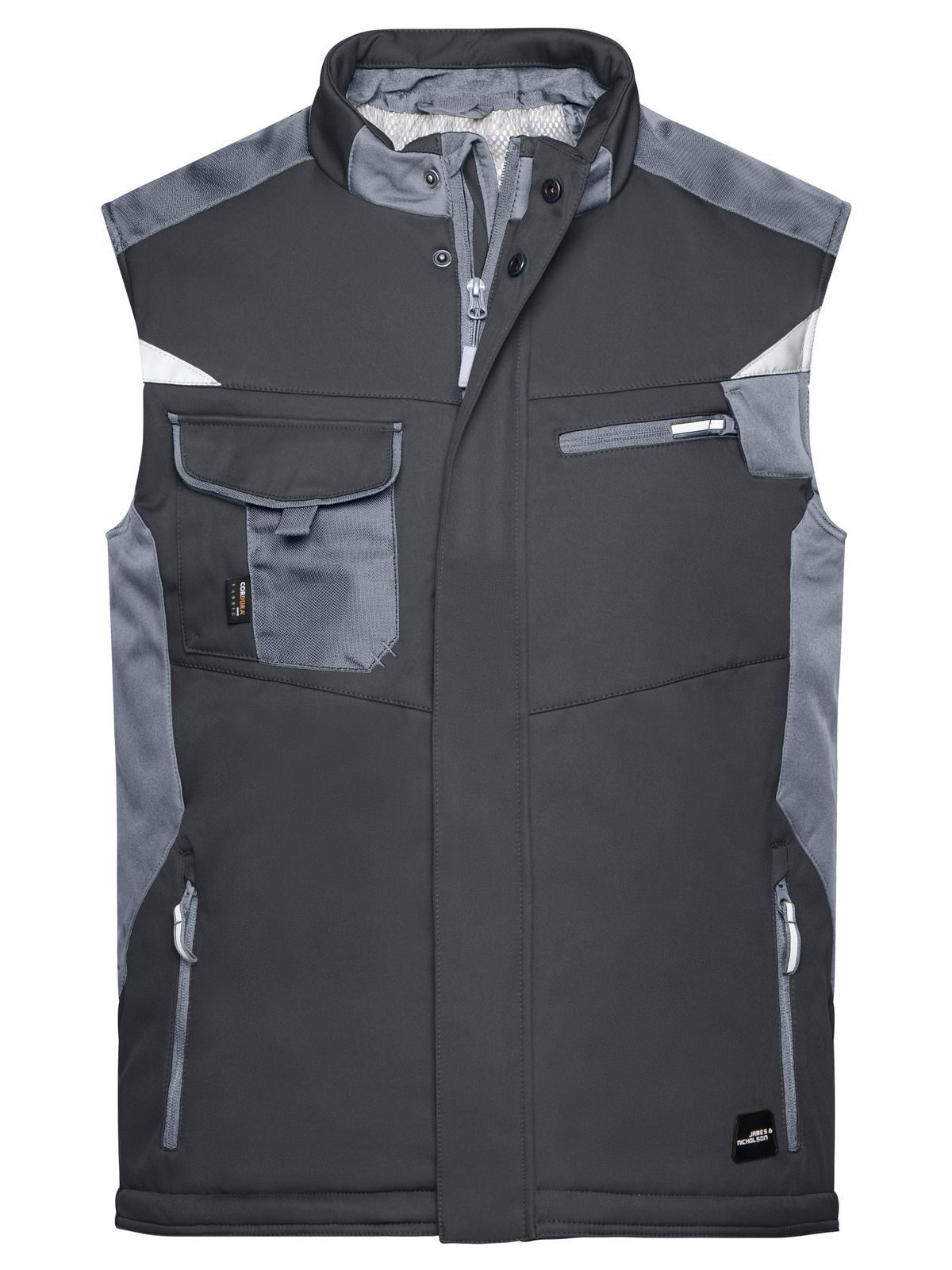 Craftsmen Softshell Vest -STRONG- - BLCB - BLACK-CARBON
