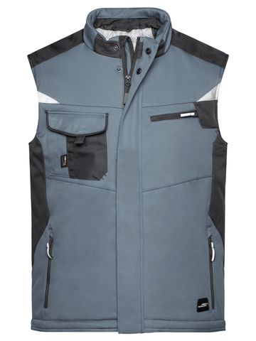 Craftsmen Softshell Vest - CBBL - CARBON-BLACK