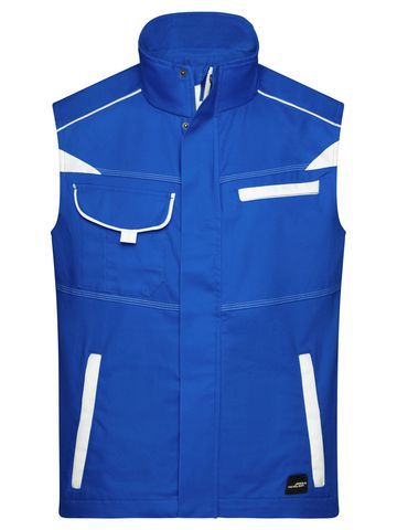 Workwear Vest-Level 2 - RYWH - ROYAL-WHITE