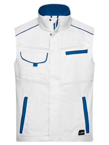 Workwear Vest-Level 2 - WHRY - WHITE-ROYAL