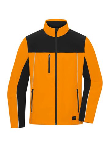 Signal-Workwear Jacket - NORBL - NEON-ORANGE-BLACK