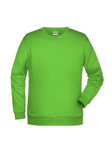 Basic Sweat Man - LIM- LIME GREEN
