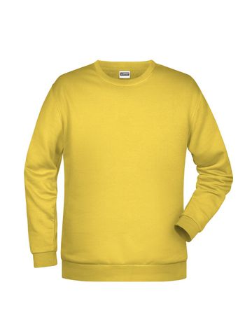 Basic Sweat Man - YE- YELLOW