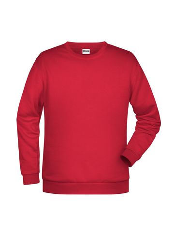 Basic Sweat Man - RD - Red