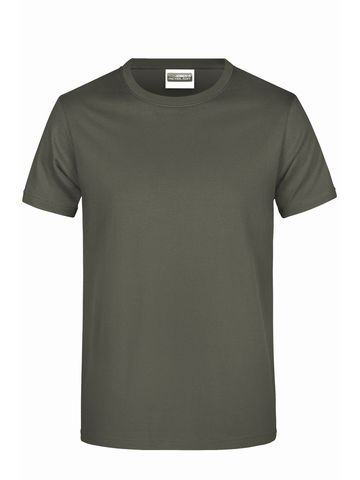 Basic-T Man 180 - DGRE - DARK-GREY