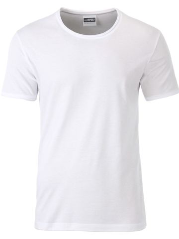 Men's-T - WH - White